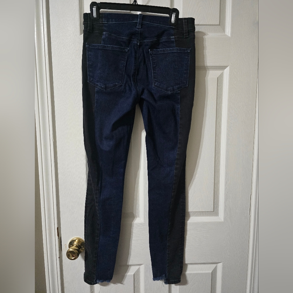 J Brand Maria High Rise Skinny Jeans in Duality, Two-Toned, Stretch, Sz 28, EUC! - Picture 7 of 13